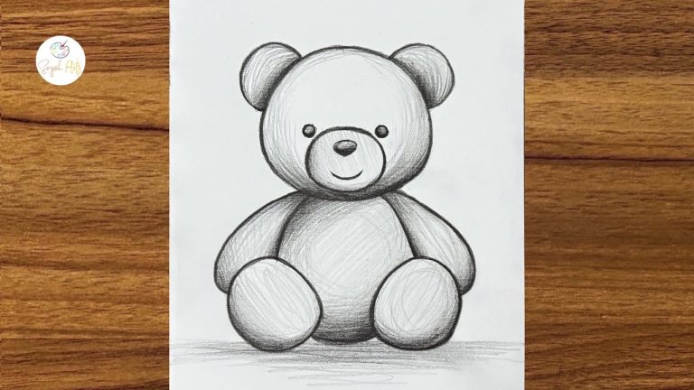 How to Draw a Toy Bear