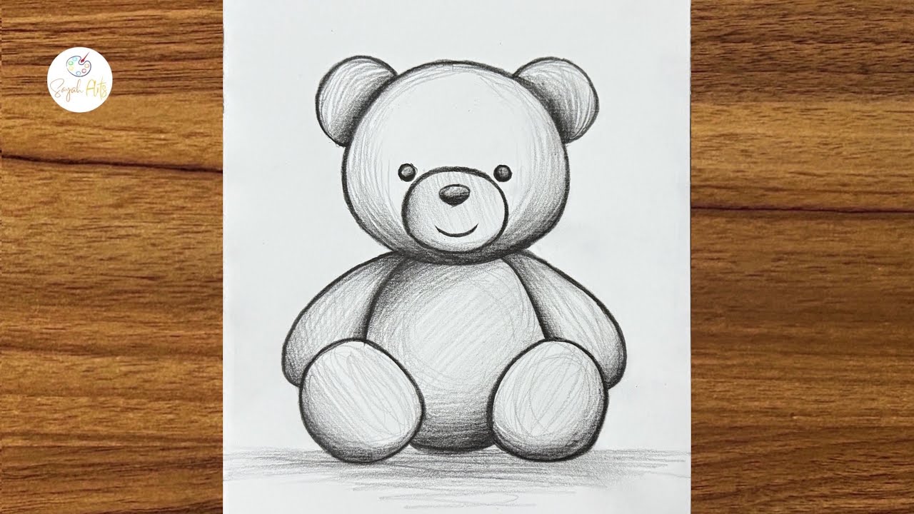 How to Draw a Toy Bear