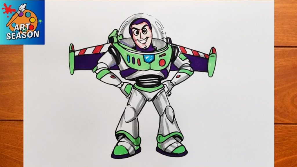 How to Draw Buzz from Toy Story