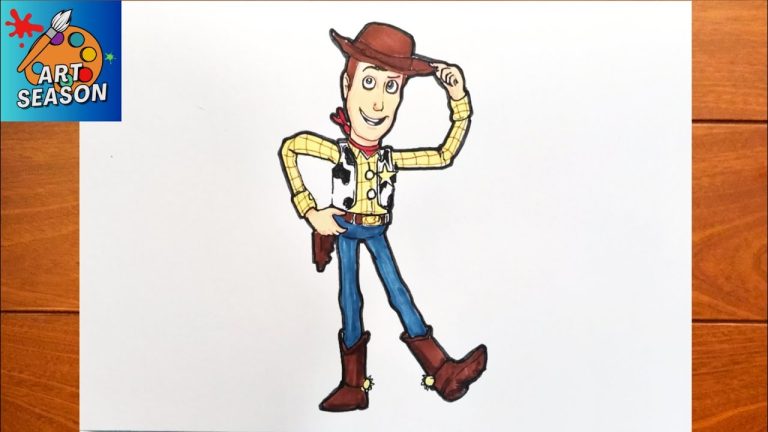 How to Draw Woody Toy Story