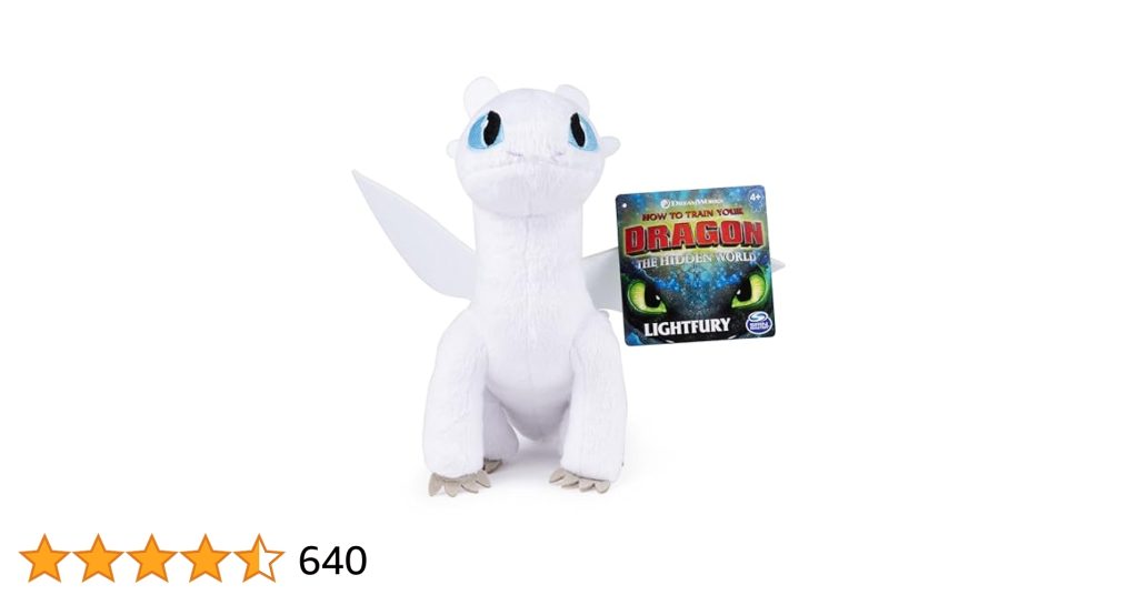 How to Train Your Dragon Light Fury Toy