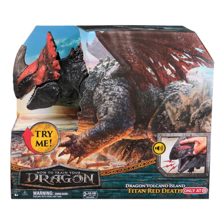 How to Train Your Dragon Red Death Toy