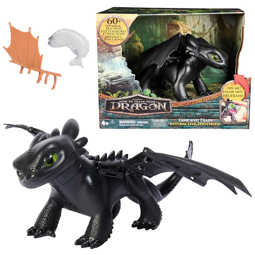 How to Train Your Dragon Toothless Toy