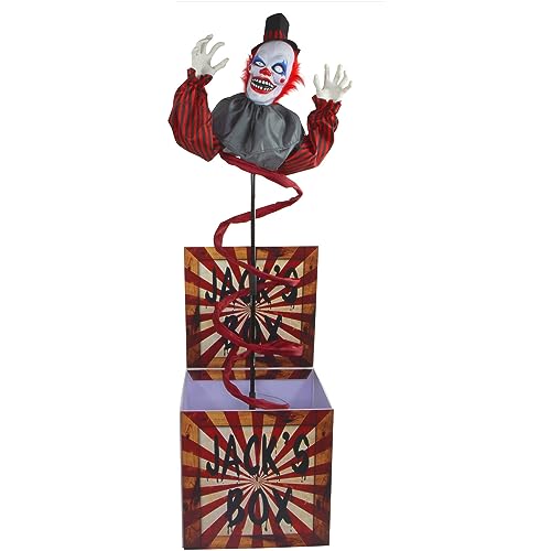 Jack in the Box Clown Animatronic