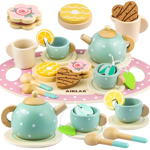Pretend Play Tea Sets for Toddlers 3-5