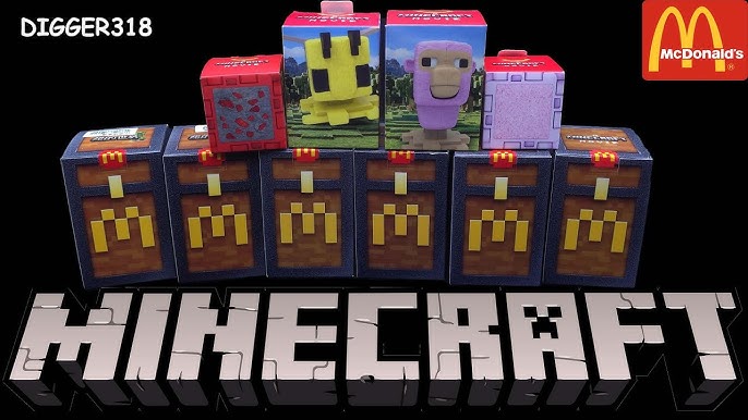 What are the Minecraft Mcdonalds Toys