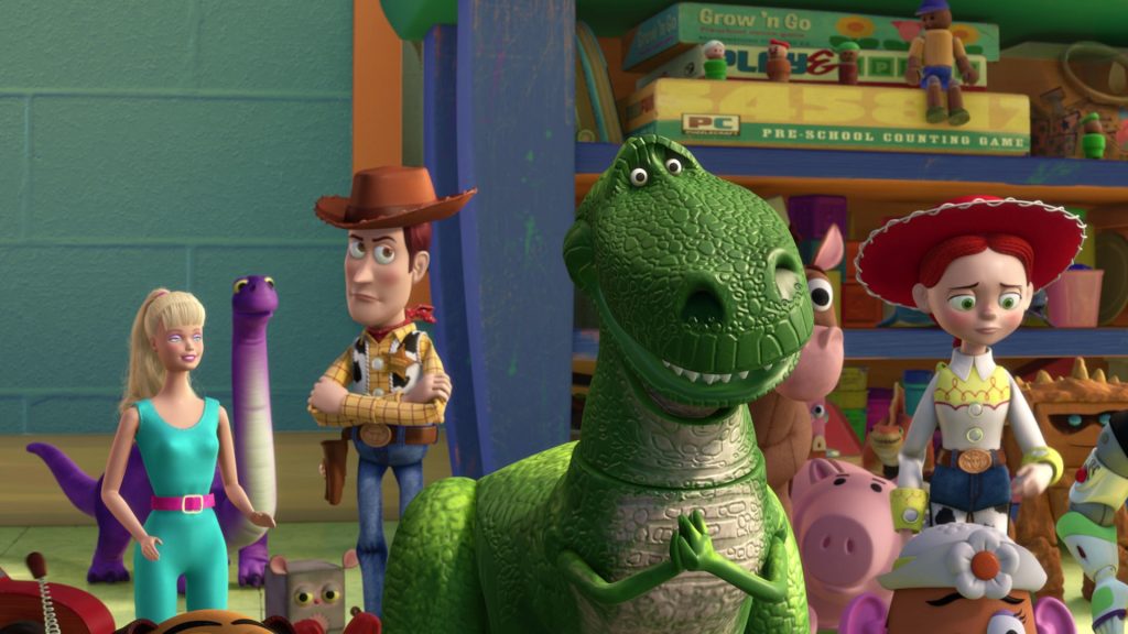 What is the Dinosaur'S Name in Toy Story