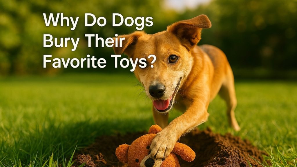 Why Do Dogs Bury Their Toys